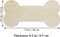 3-Pack Dog Bone Wooden Signs – Unfinished DIY Wood Plaques with Ropes for Pet House, Puppy Door, Wall Decor, 3.9 x 7.9 Inches (10 x 20 cm)